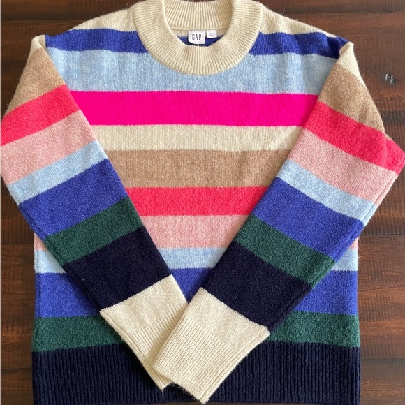 GAP Sweaters - *WILL ACCEPT ANY OFFER* Gap Colorful Striped Sweater Size XS